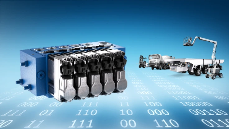 新一代阀前补偿负载敏感多路阀 CRM10