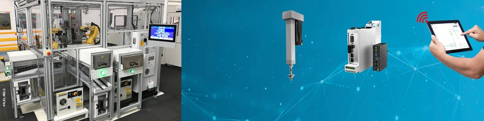 用于压装应用的 Smart Function Kit 配备伺服压力机、软件和伺服驱动器