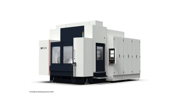 来自施瓦本机床公司（Schwäbische Werkzeugmaschinen）的一台 BA W06 系列机床。