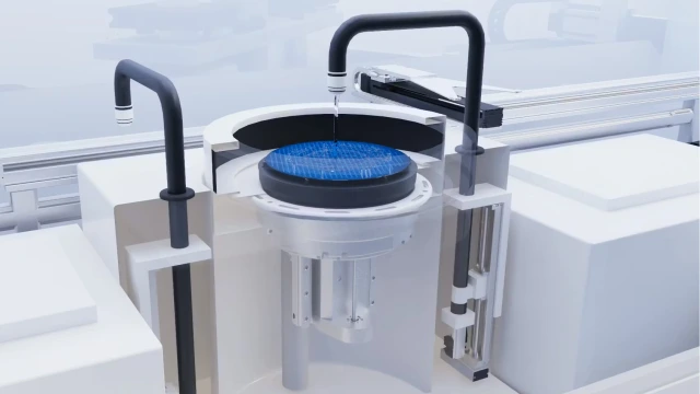 用于清洗工艺的晶圆升降台