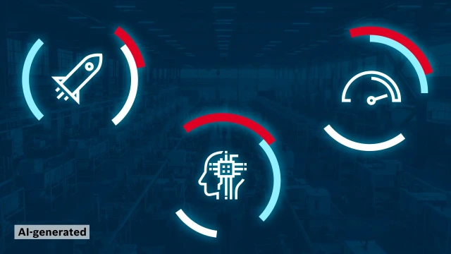 展示机电一体化解决方案优势的信息图。