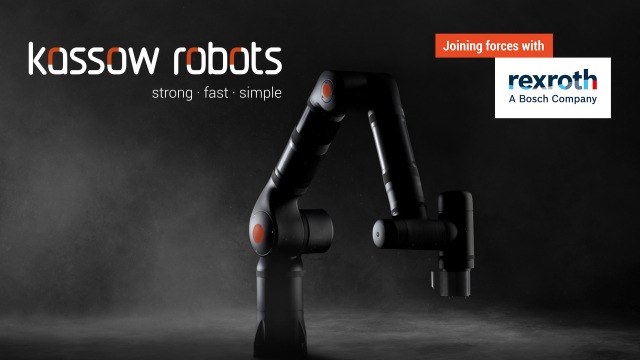 Kassow Robots 正在行动。与博世力士乐强强联手。