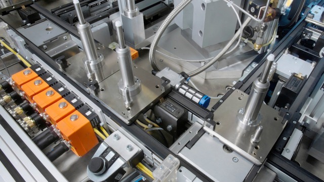 位于班贝格的博世工厂的 Bosch Rexroth TS 1 输送系统