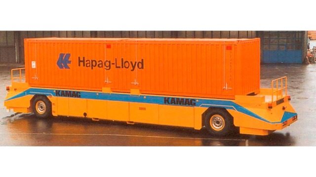 驱动容器运输系统 AGV