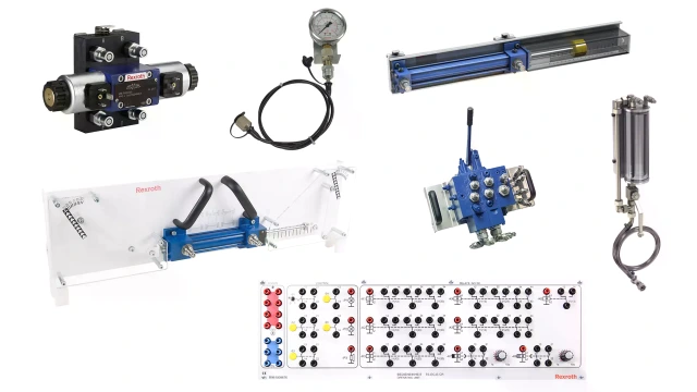 展示可选用的组件及备件。 