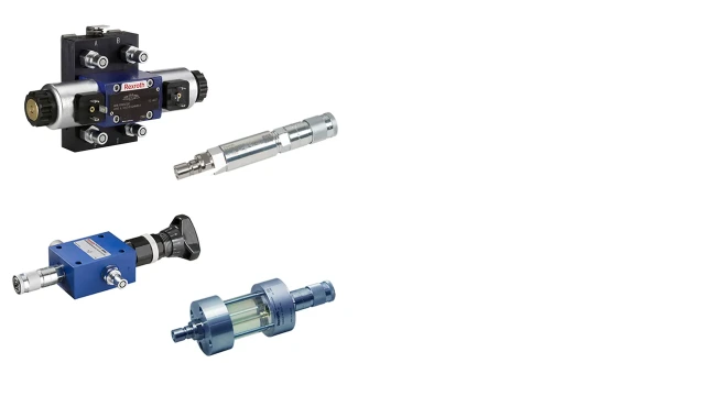 Hydraulix 204 设备套装示意图，适用于 Hydraulix 200/300 工作站，对应学习主题：开/关液压系统——故障排除与电气操作